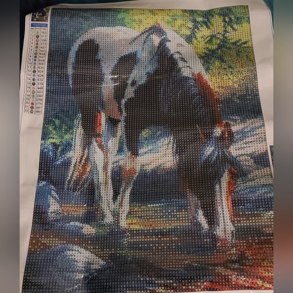 Horse diamond art painting